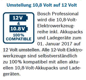 Bosch Akku Kreissäge GKS 12-26 / Solo mit L-Boxx